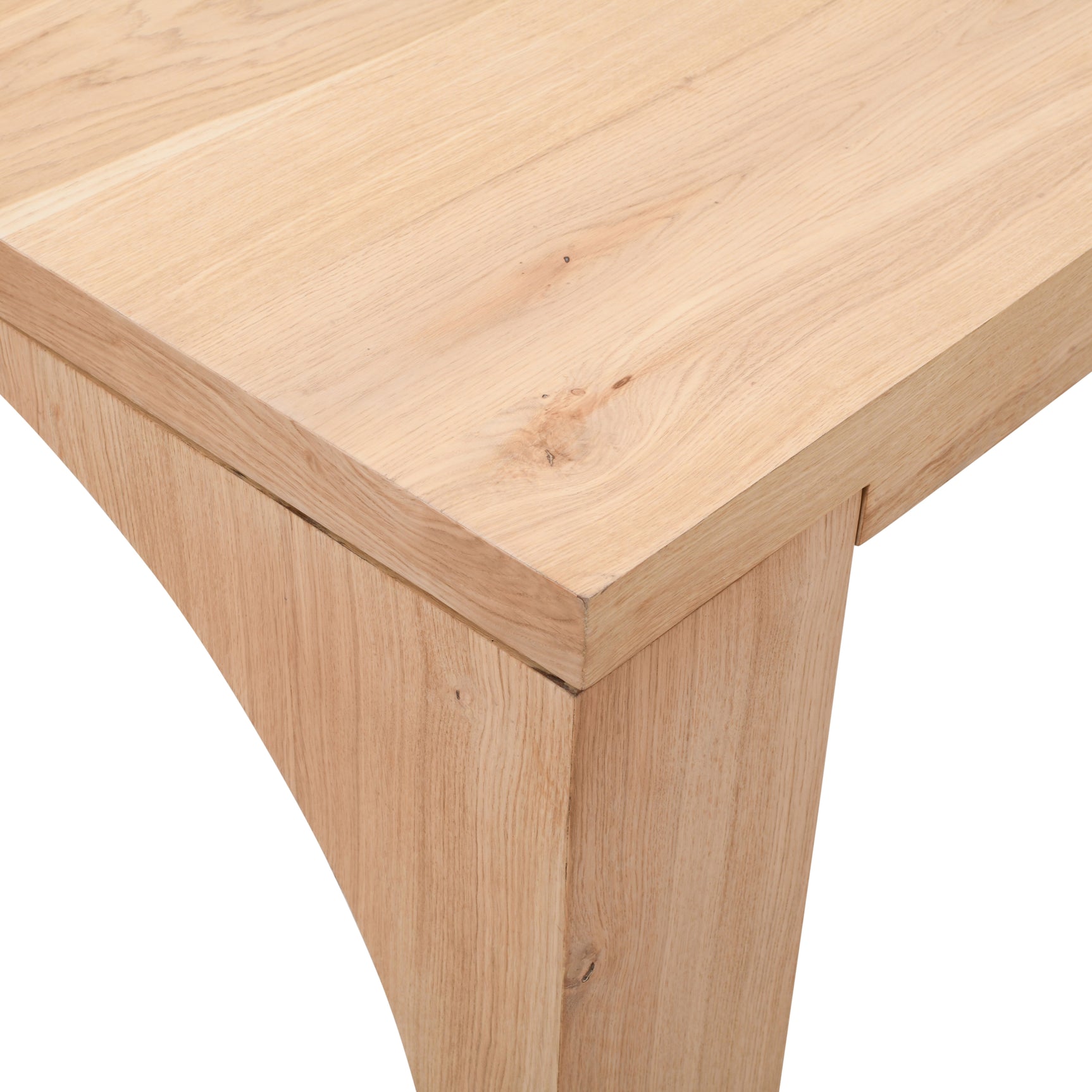 Archimedes Natural/Black Dining Table w/ 4 Fitz - Ornate Home