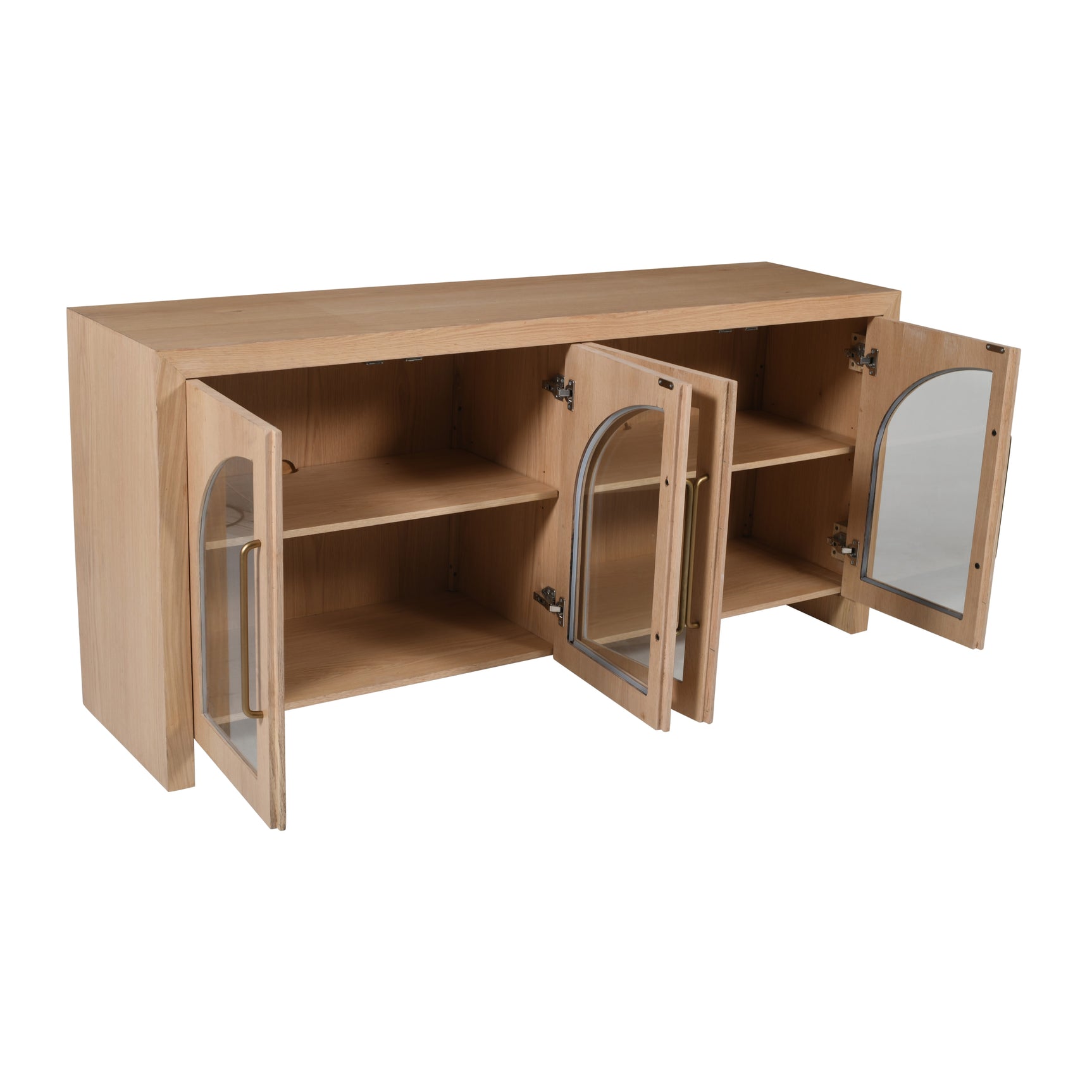 Archimedes Natural Oak 60 Console - Ornate Home