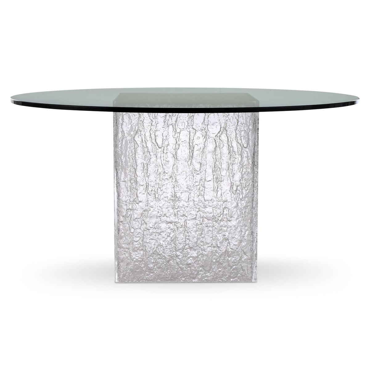 Arctic Clear/Acrylic Dining Table - Ornate Home