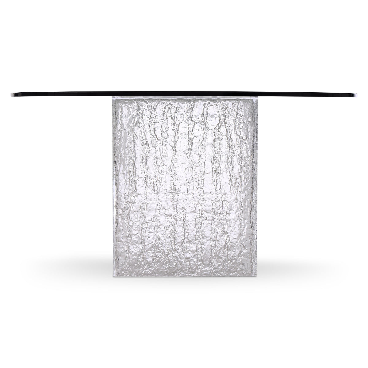 Arctic Clear/Acrylic Dining Table - Ornate Home