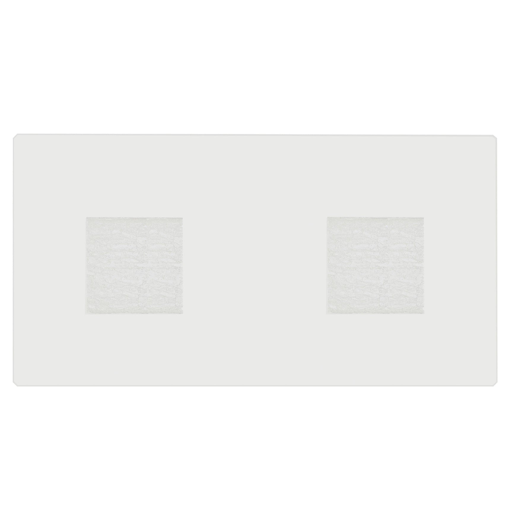 Arctic Clear/Acrylic Rectangular Dining Table - Ornate Home