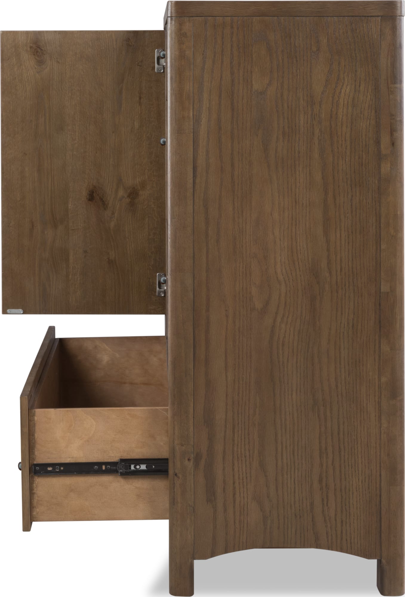 Arden Tavern Brown Door Chest - Ornate Home