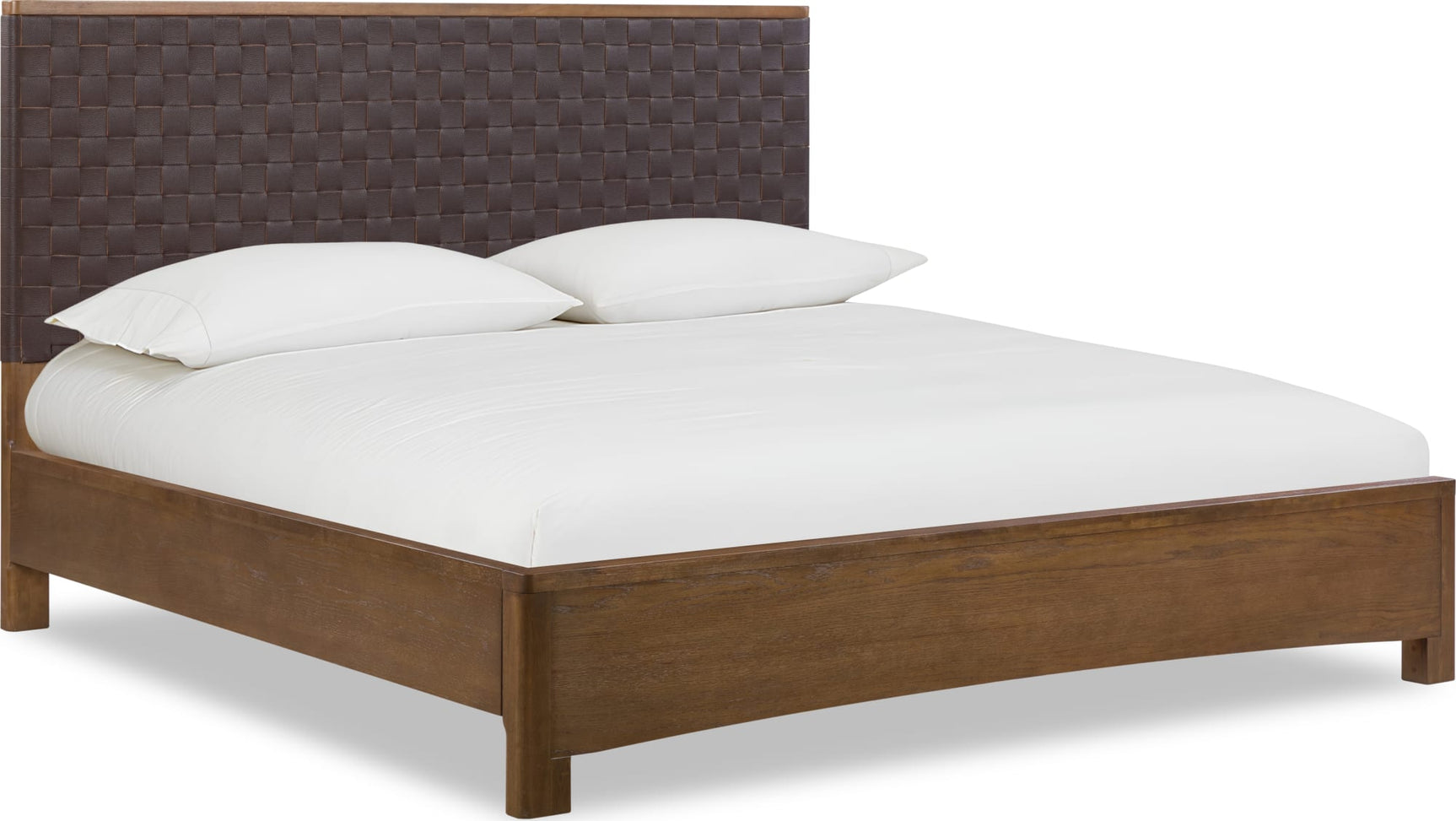 Arden Tavern Brown Queen Platform Bed - Ornate Home