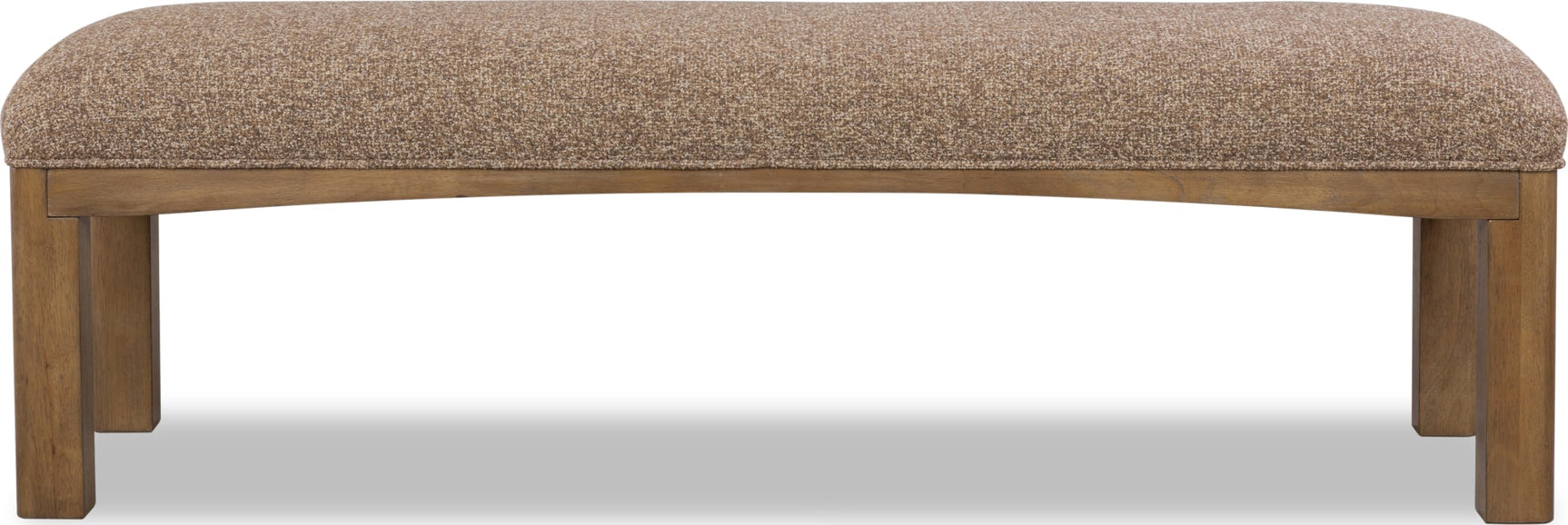 Arden Tavern Brown Upholstered Bench - Ornate Home