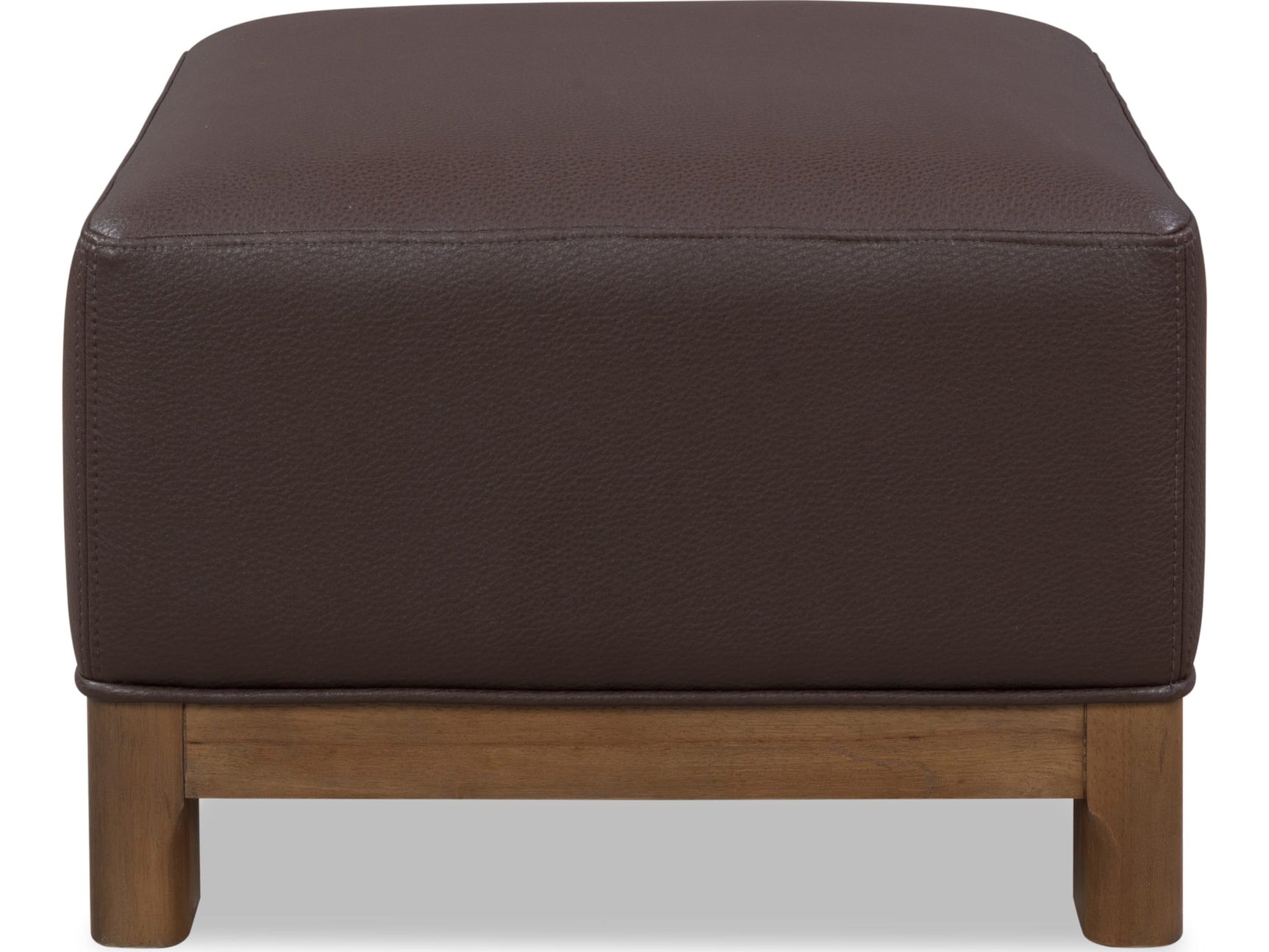 Arden Tavern Brown Upholstered Ottoman - Ornate Home