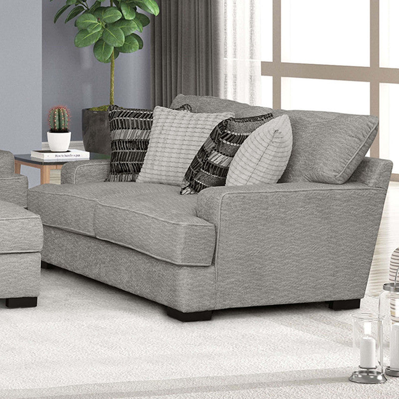 Ardenfold Gray Loveseat - Ornate Home