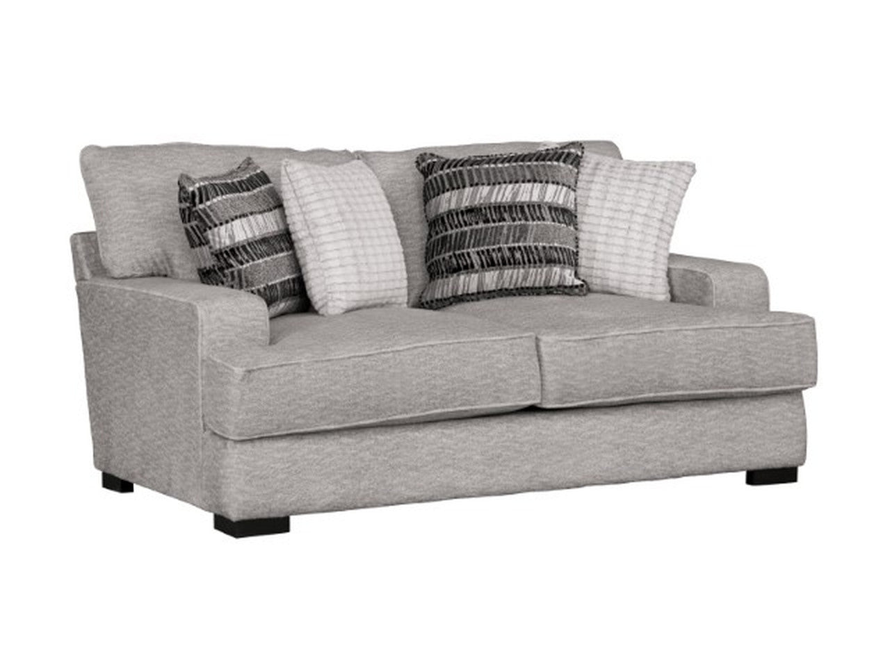 Ardenfold Gray Loveseat - Ornate Home