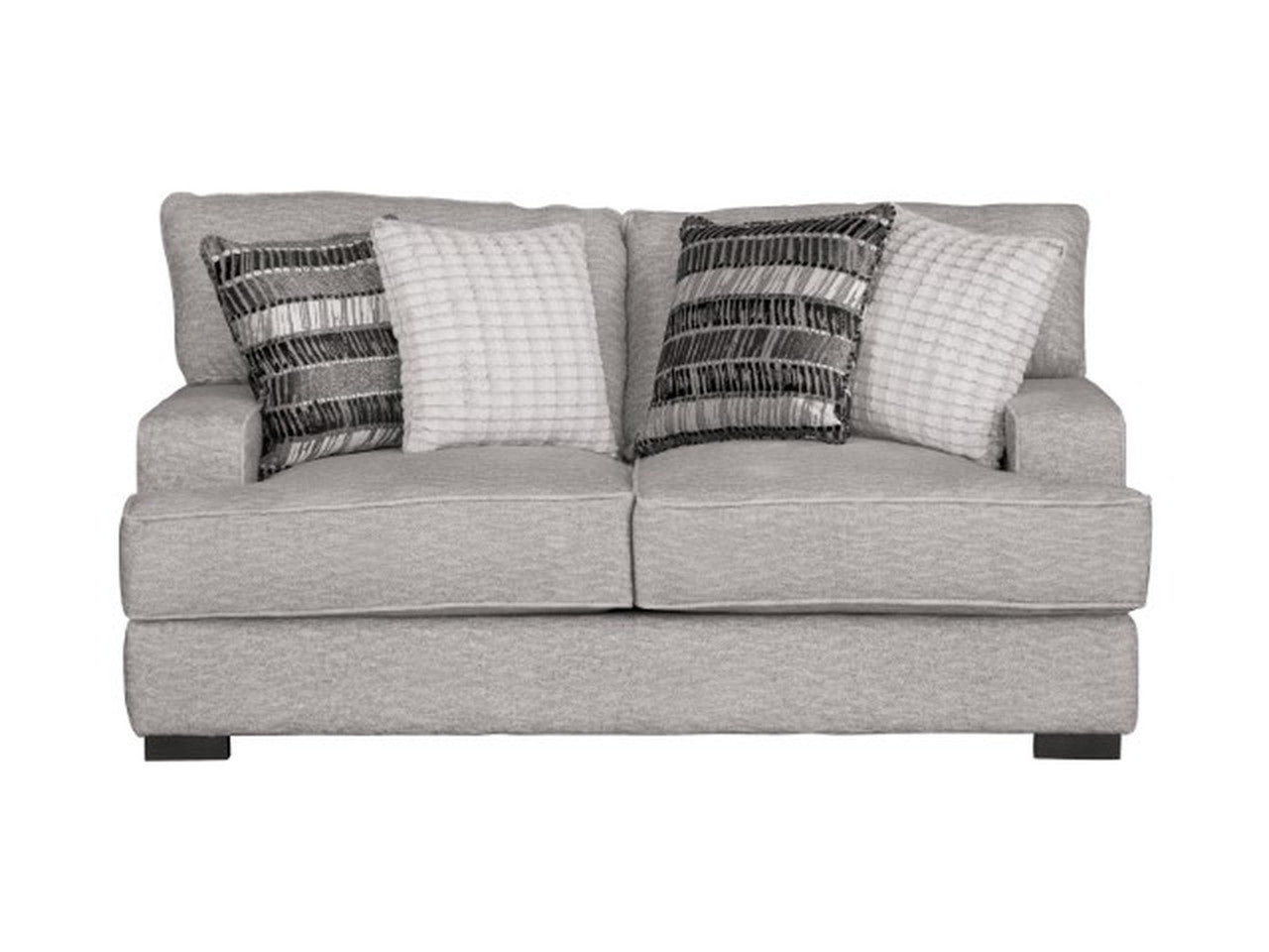 Ardenfold Gray Loveseat - Ornate Home