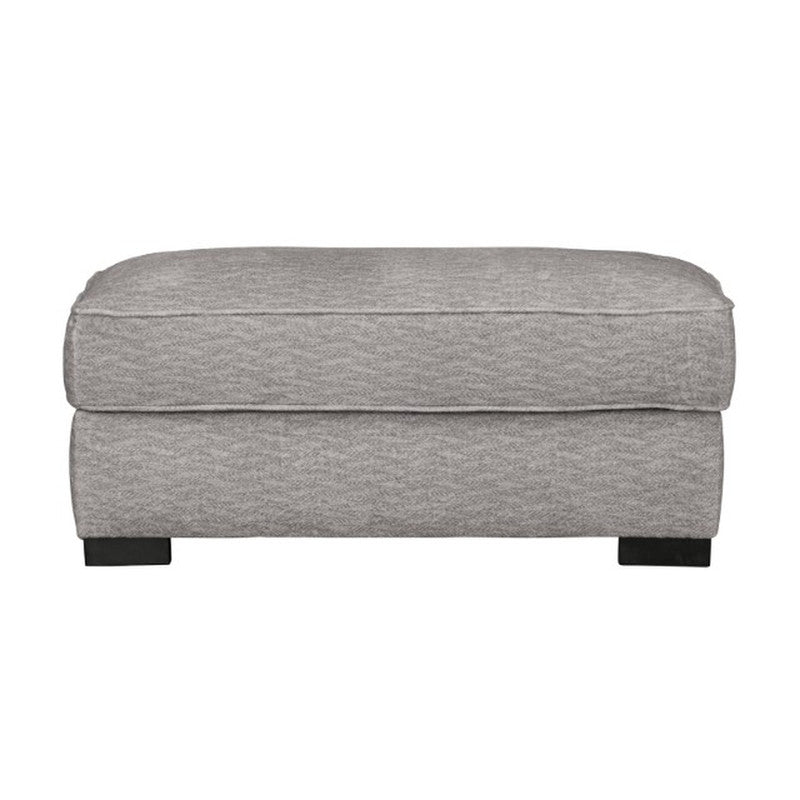 Ardenfold Gray Ottoman - Ornate Home