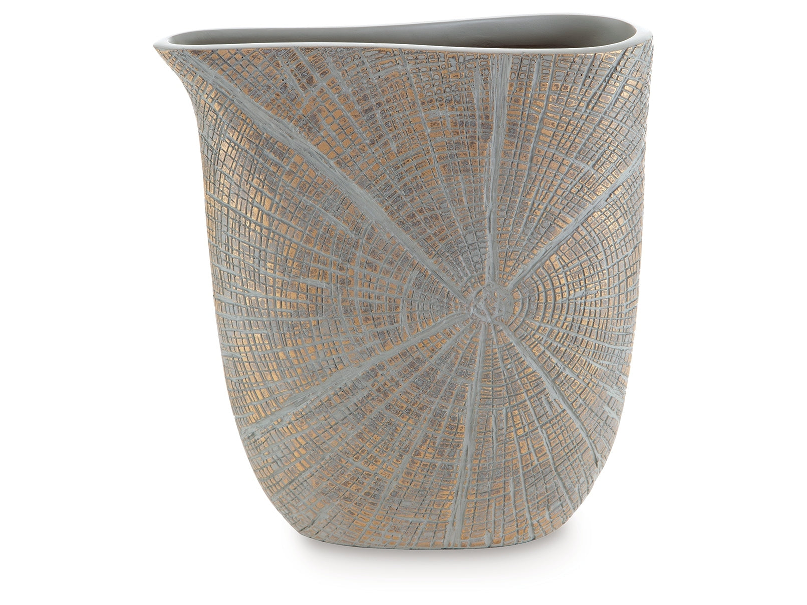 Ardenley Antique Gold Vase - Ornate Home