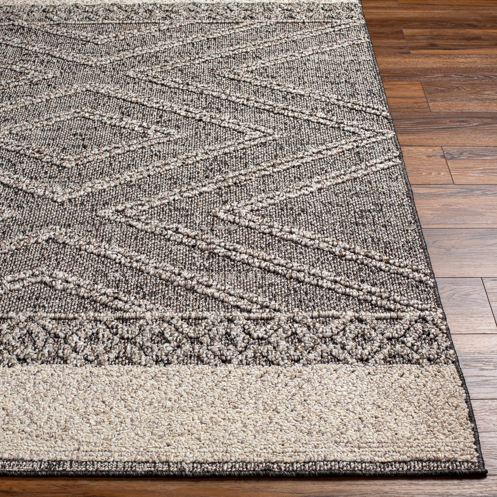 Areli Beige / Brown Outdoor Rug - Clearance - Ornate Home