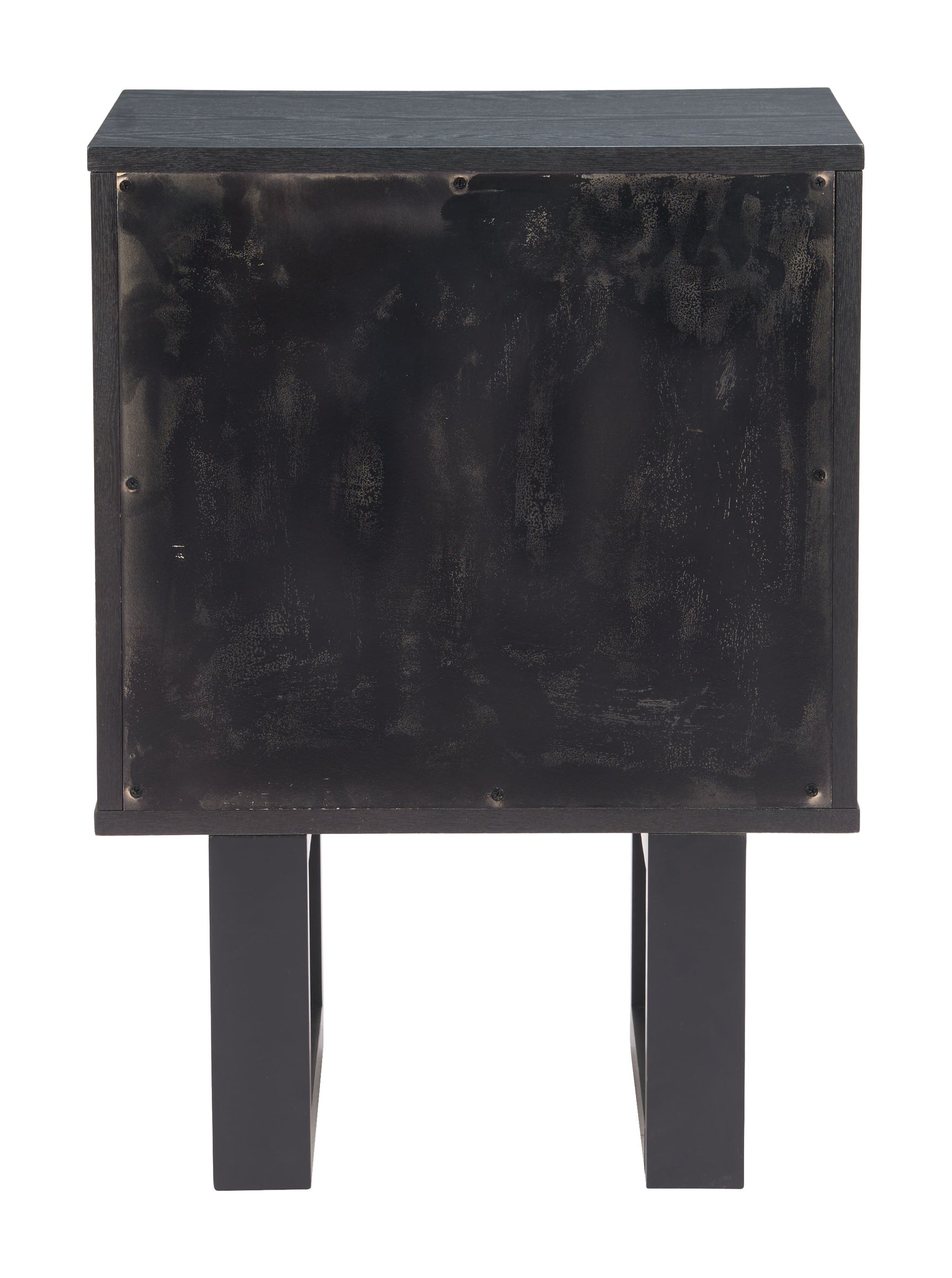 Aremi Brown & Black Nightstand - Ornate Home
