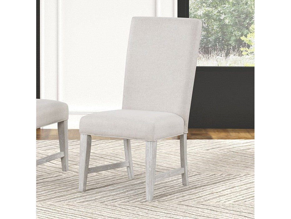 Argenthart Light Gray 7 Piece Dining Set - Ornate Home