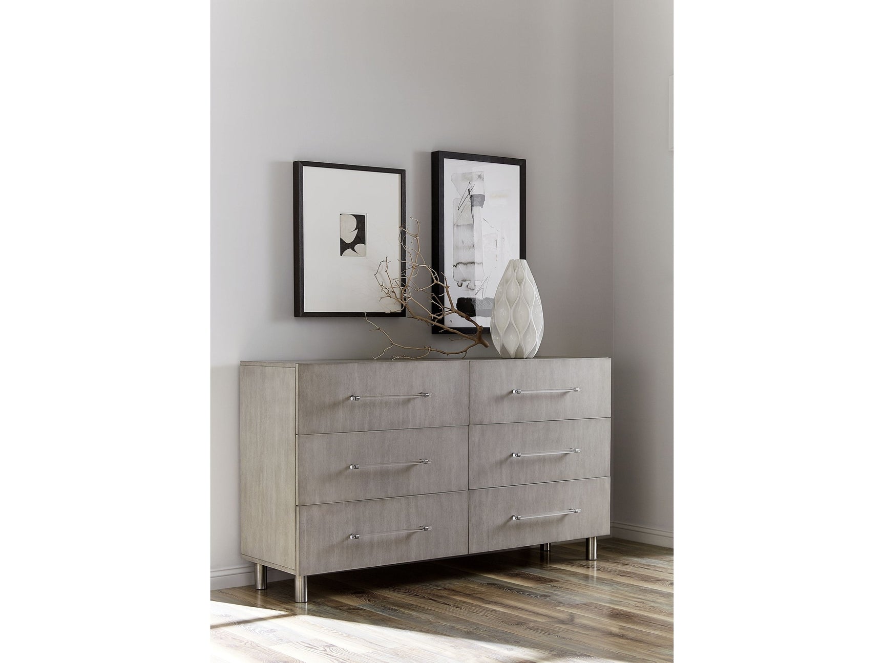 Argento Dresser in Misty Grey - Ornate Home