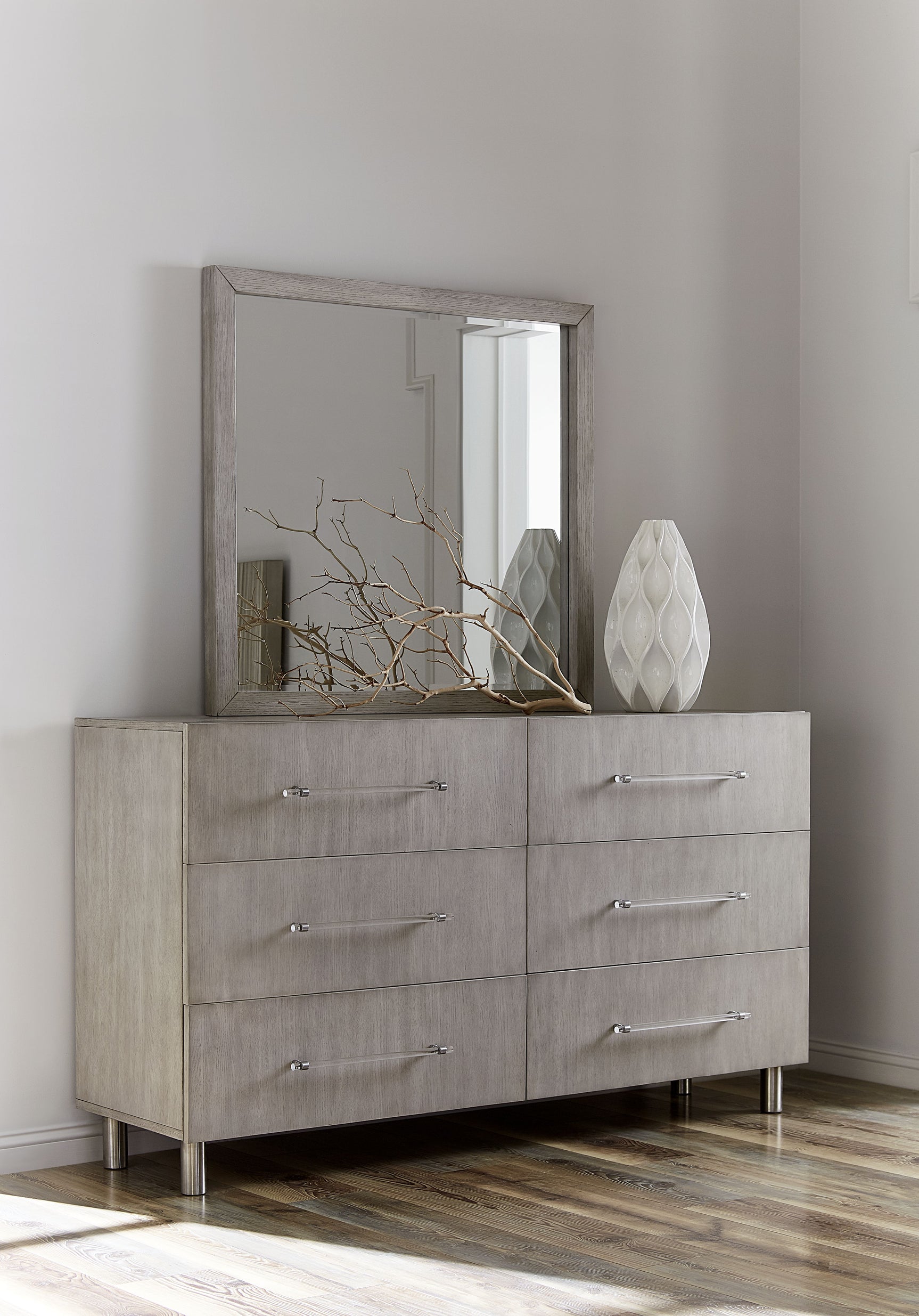 Argento Dresser in Misty Grey - Ornate Home