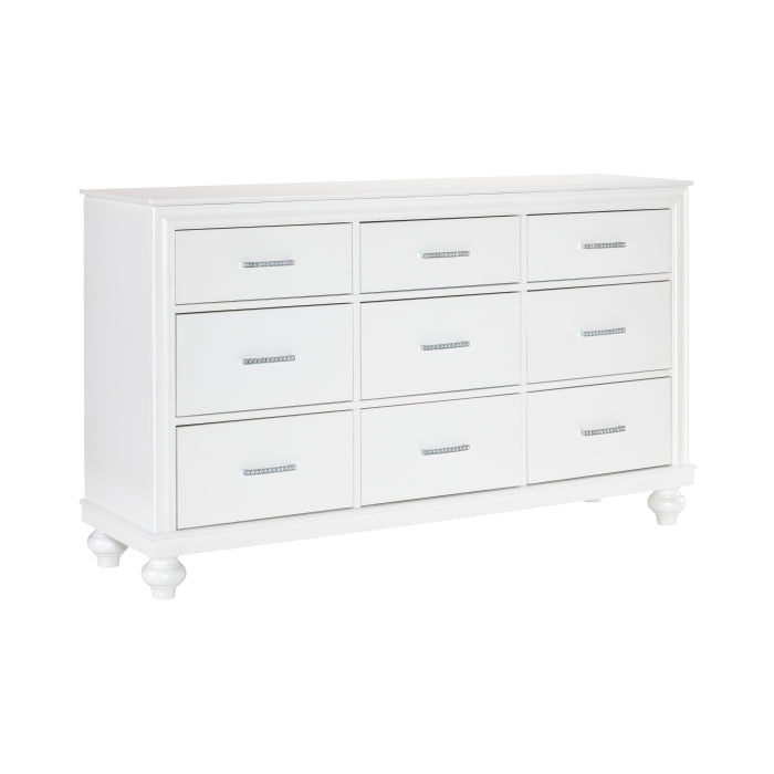 Aria White Dresser - Ornate Home