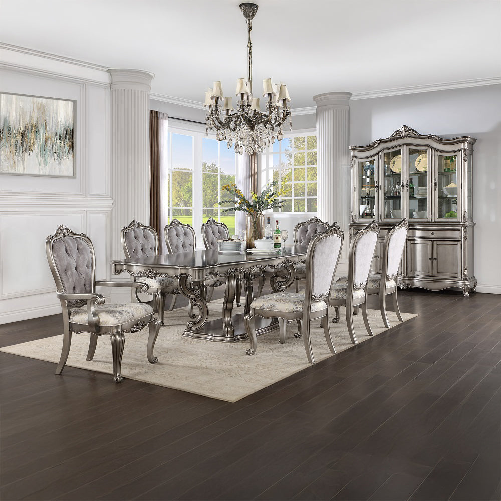 Ariadne Plantinum Side Chair (Set of 2) - Ornate Home