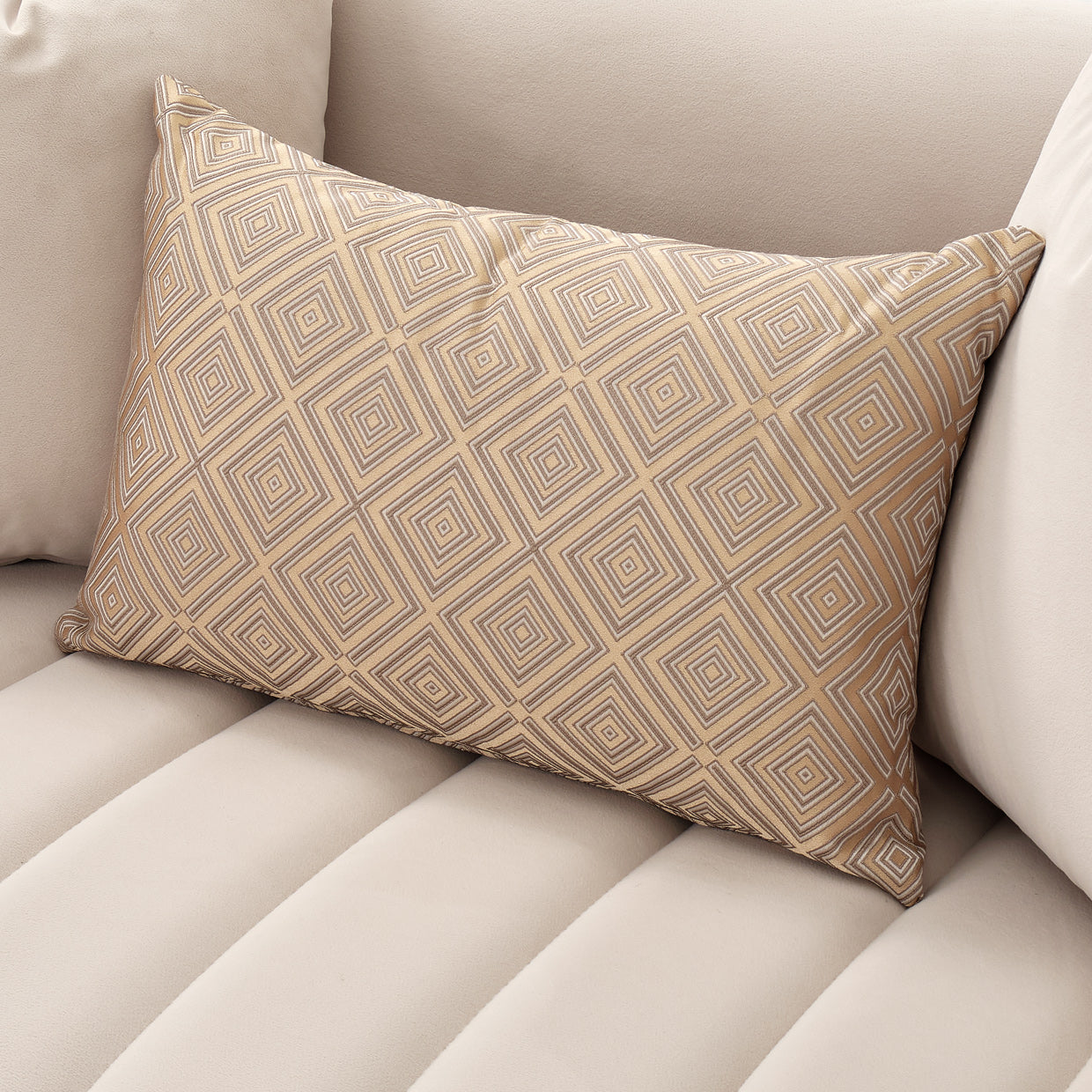 Ariana Beige Loveseat - Ornate Home