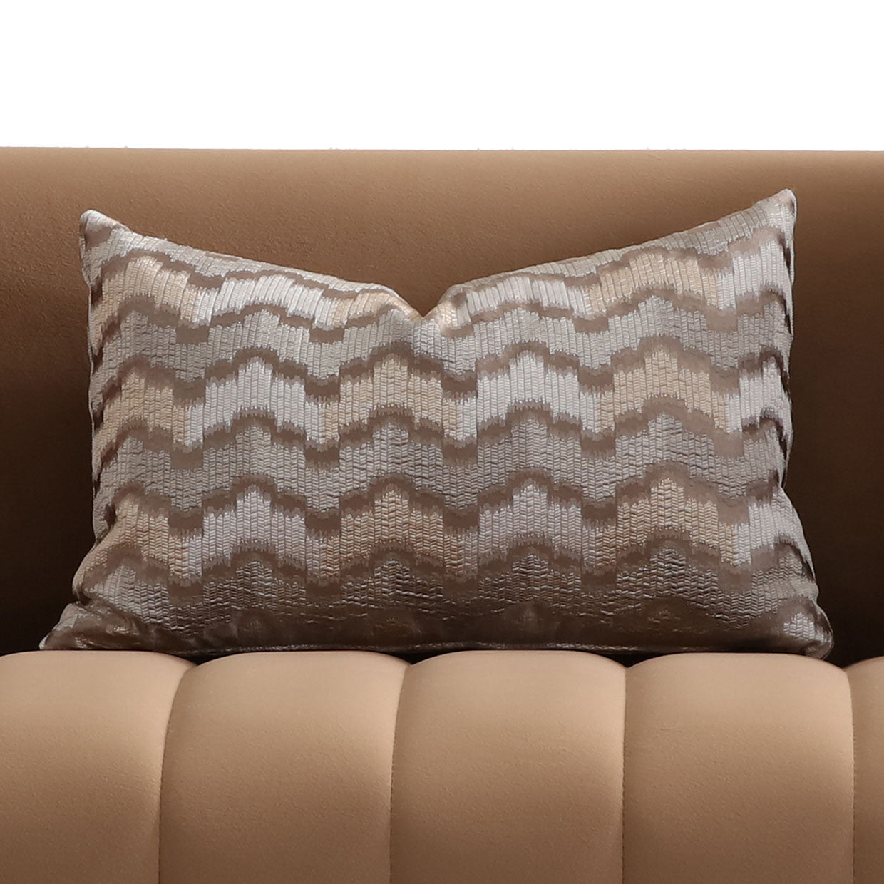 Ariana Gold/Caramel Velvet Sofa - Ornate Home