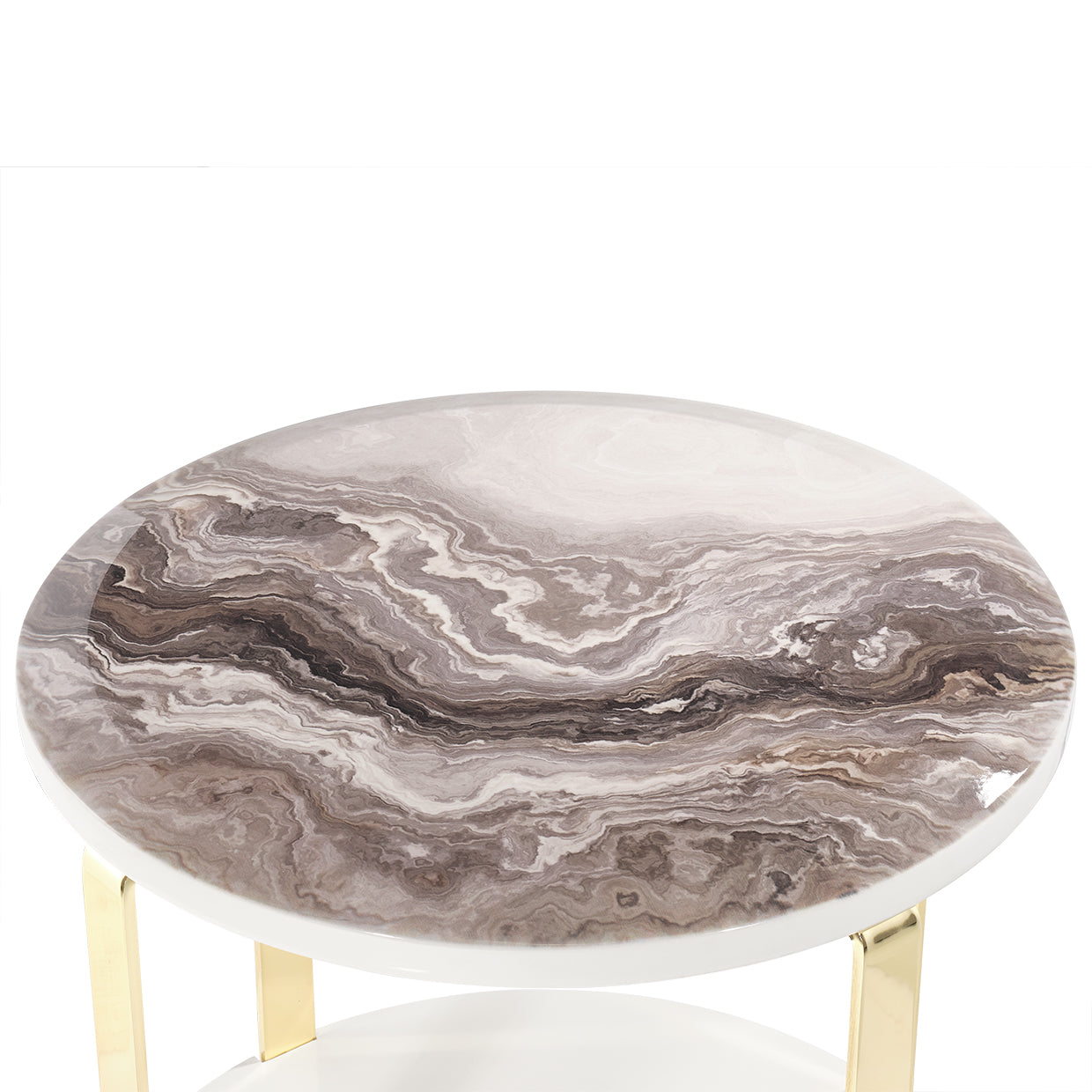 Ariana Gold End Table - Ornate Home