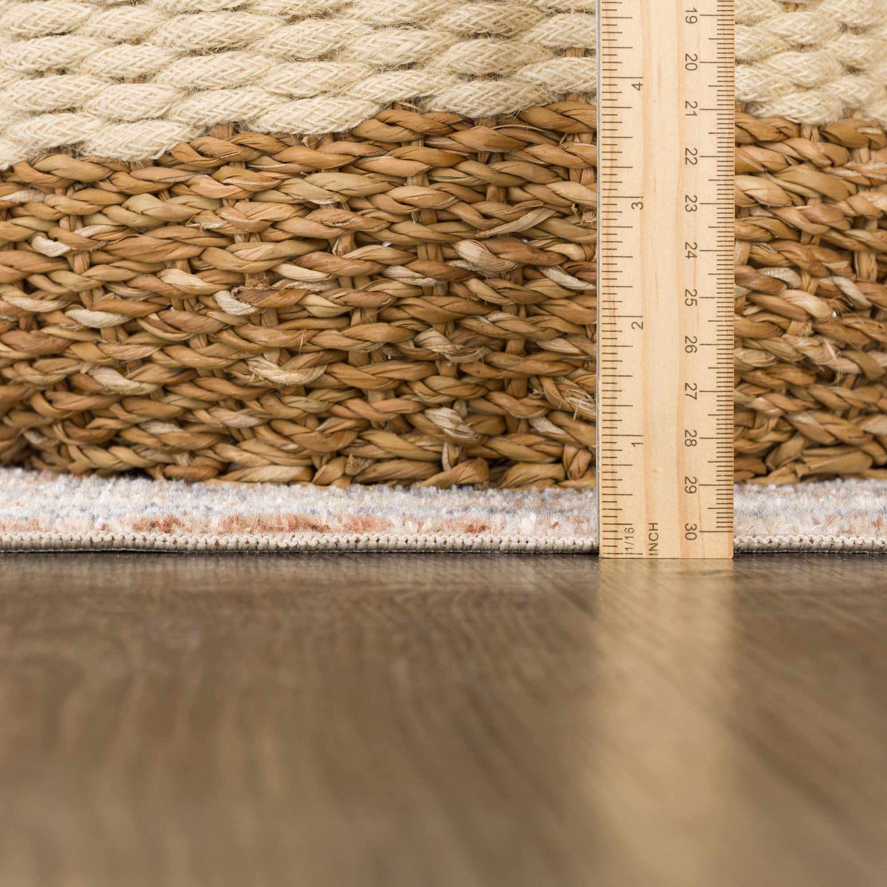 Arias Beige Blue Washable Area Rug - Ornate Home