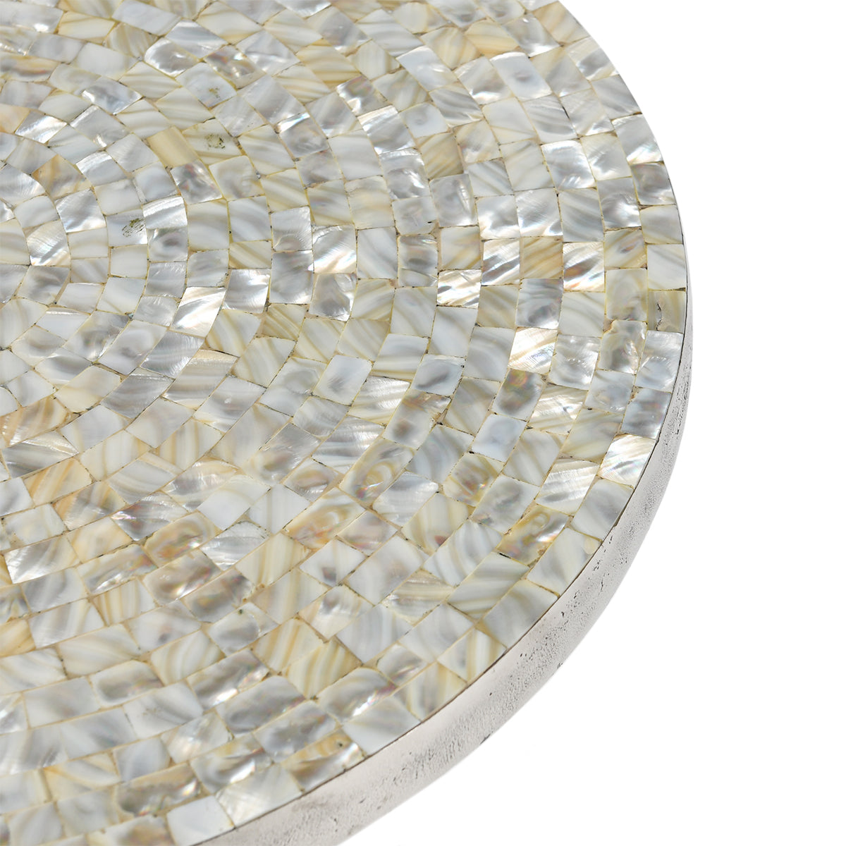 Ariel Aluminum End Table - Ornate Home