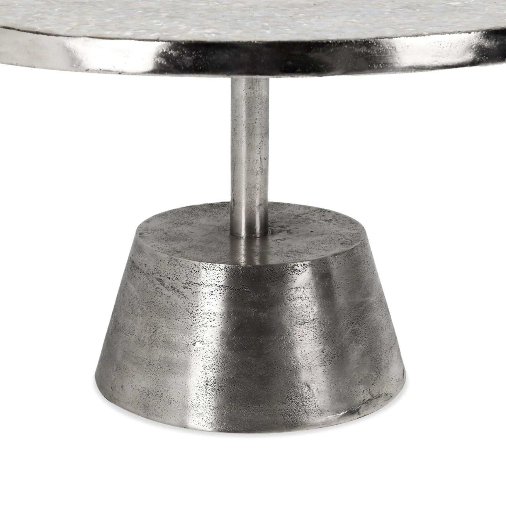 Ariel Silver Coffee Table - Ornate Home