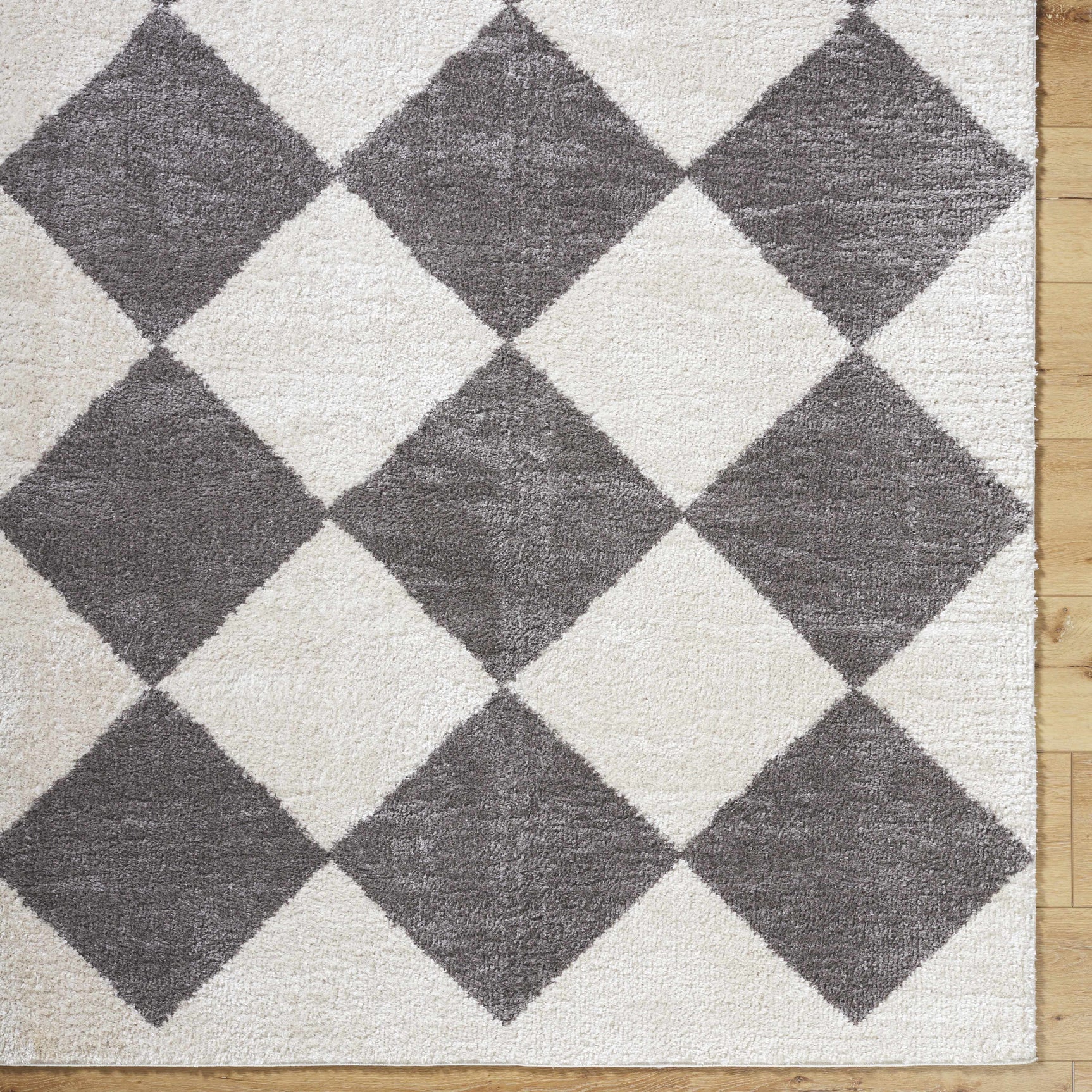 Arilla Diamond Checkered Washable Area Rug - Ornate Home