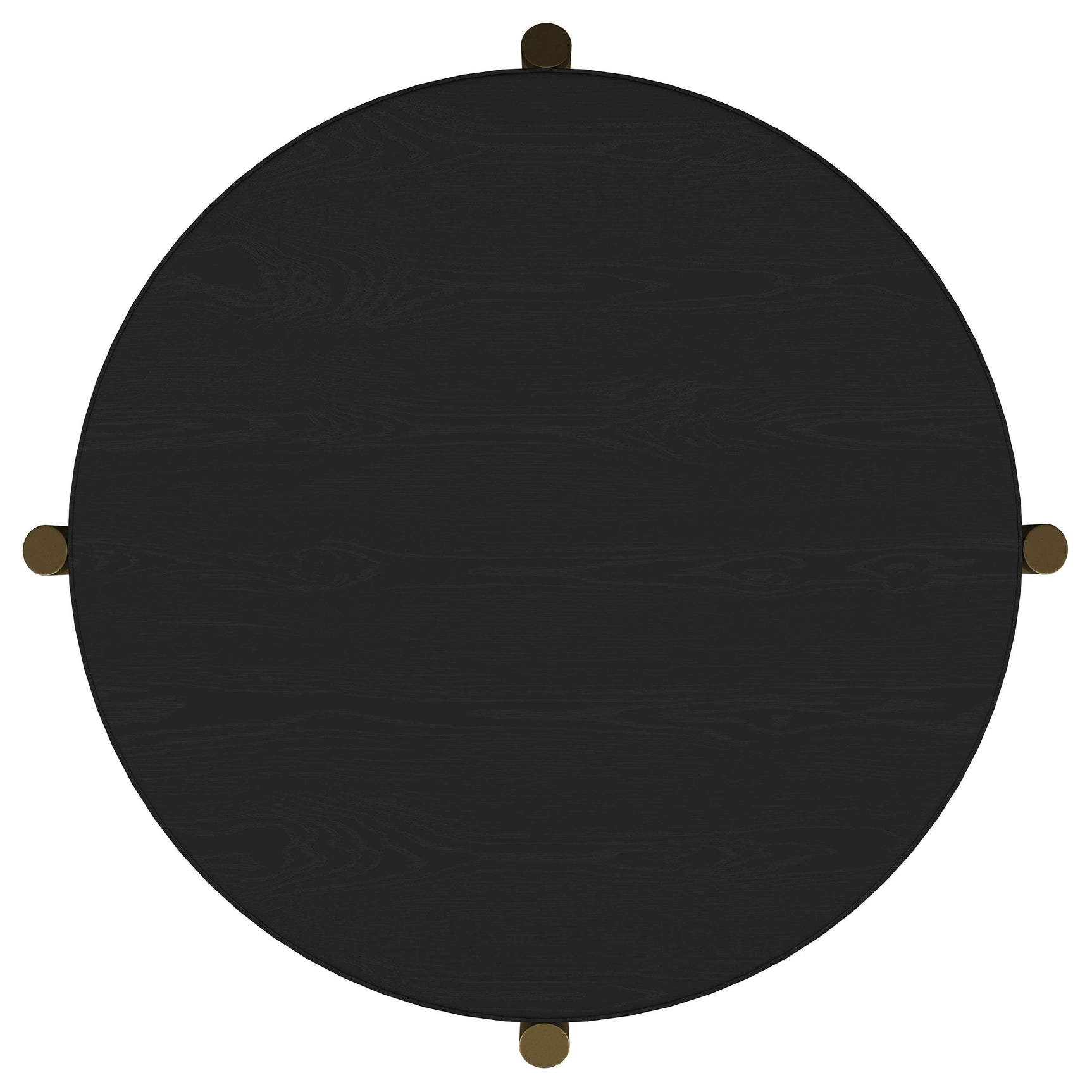 Arini Black 2-piece Round Coffee and End Table Set - Ornate Home
