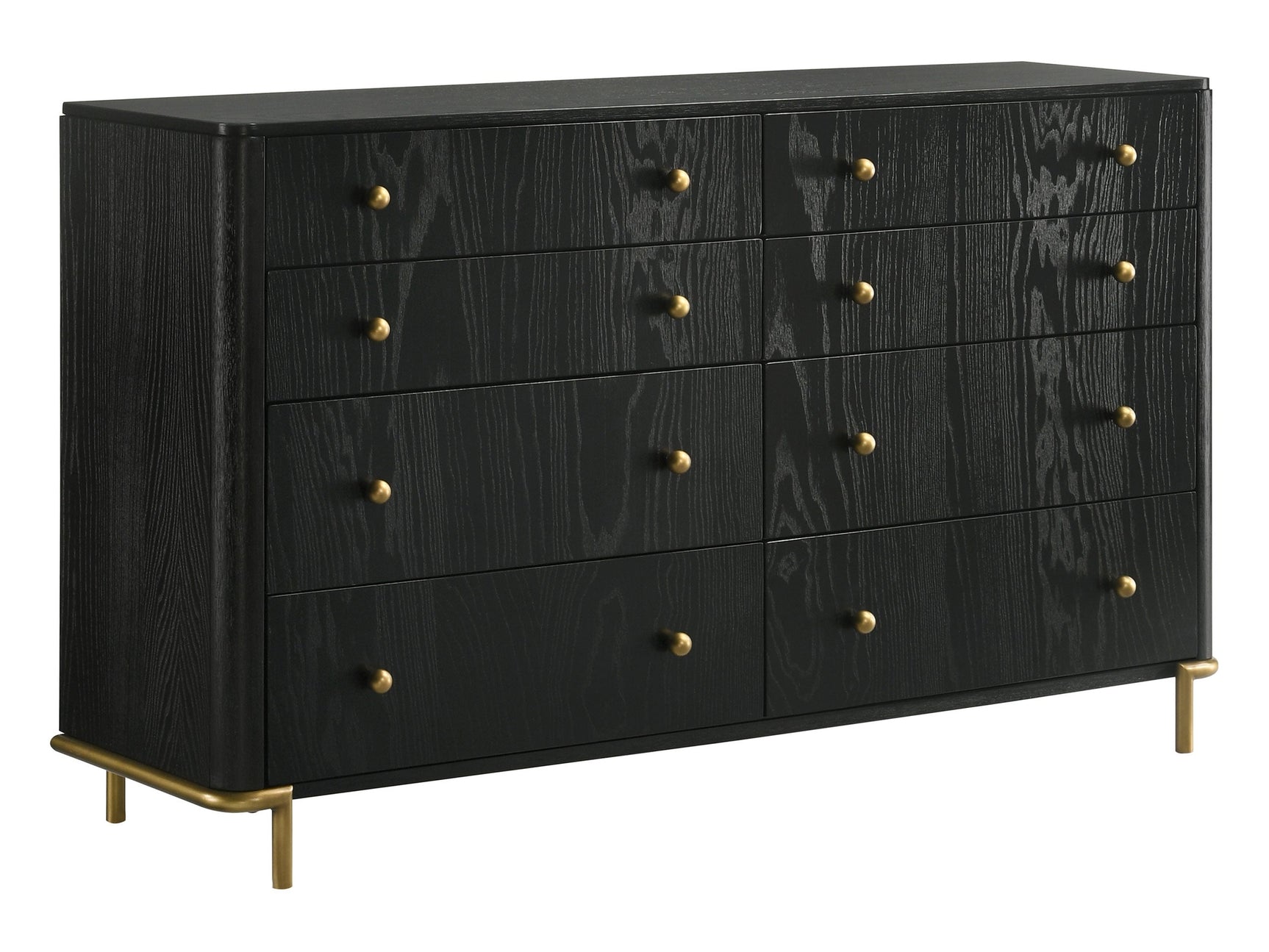 Arini Black Dresser - Ornate Home
