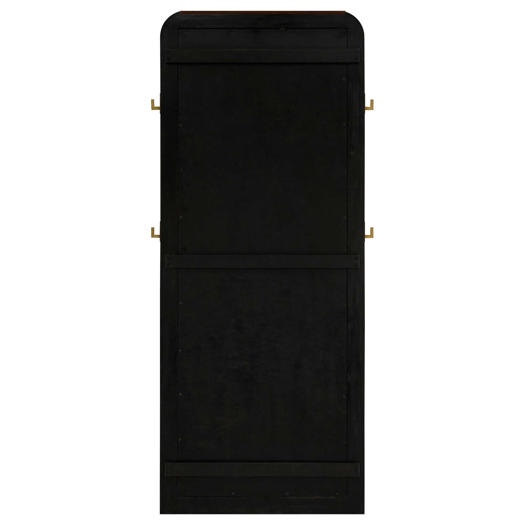 Arini Black Floor Mirror - Ornate Home