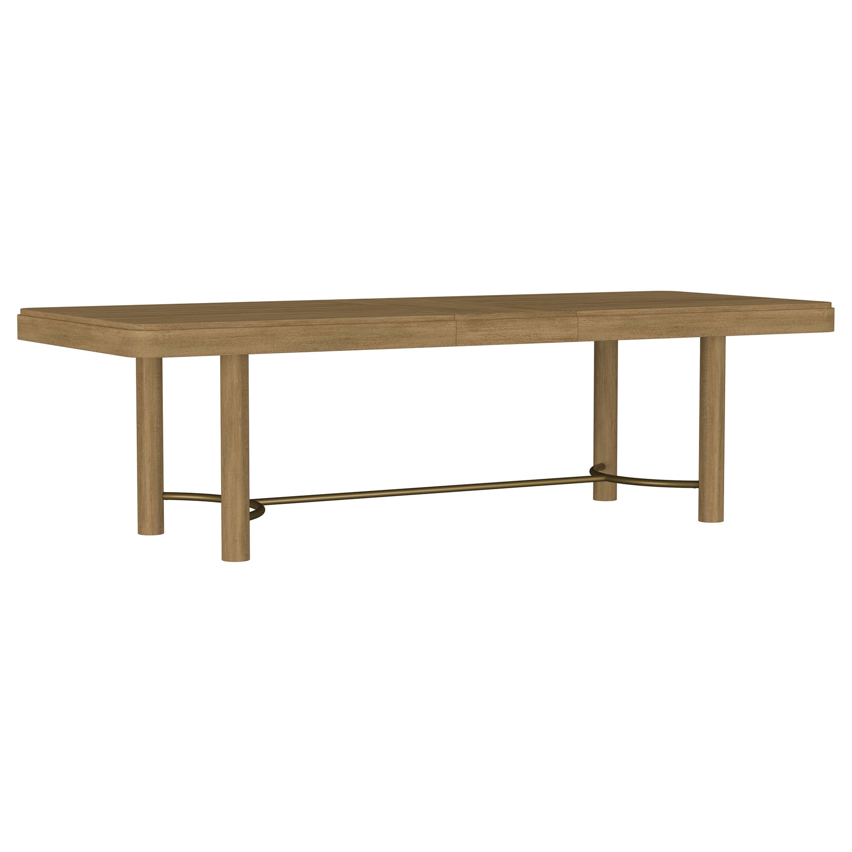 Arini Sand Wash 104-inch Extension Leaf Dining Table - Ornate Home