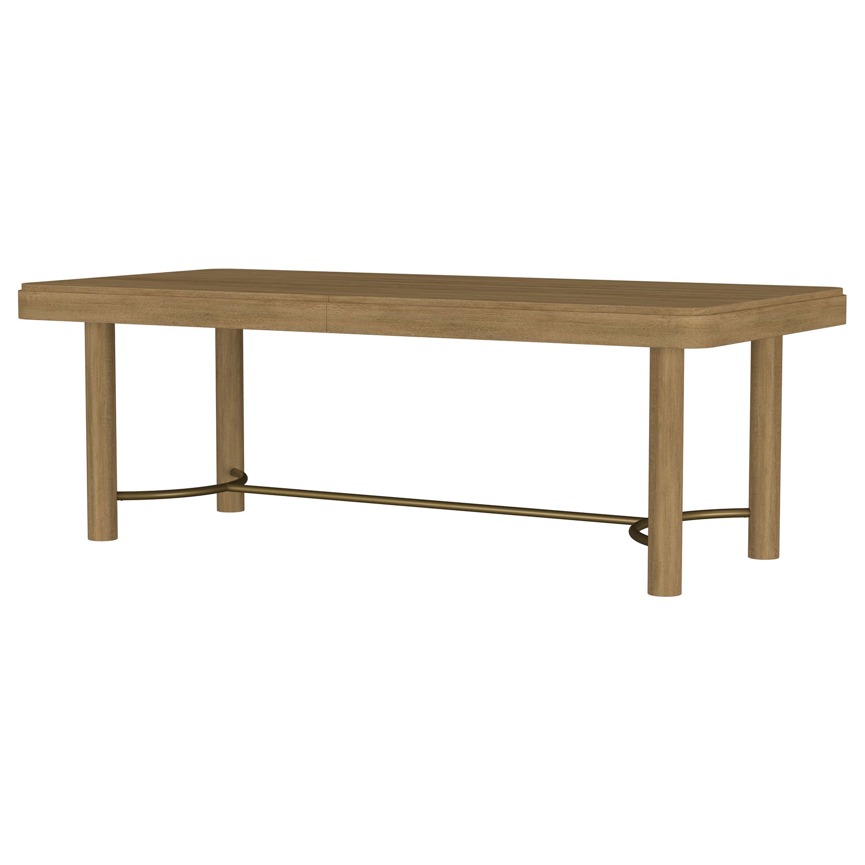 Arini Sand Wash 104-inch Extension Leaf Dining Table - Ornate Home