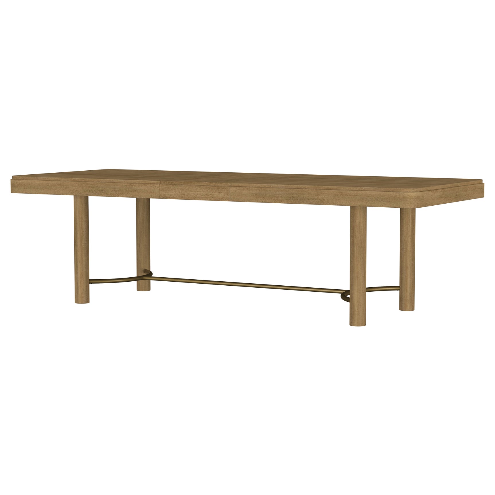 Arini Sand Wash 104-inch Extension Leaf Dining Table - Ornate Home