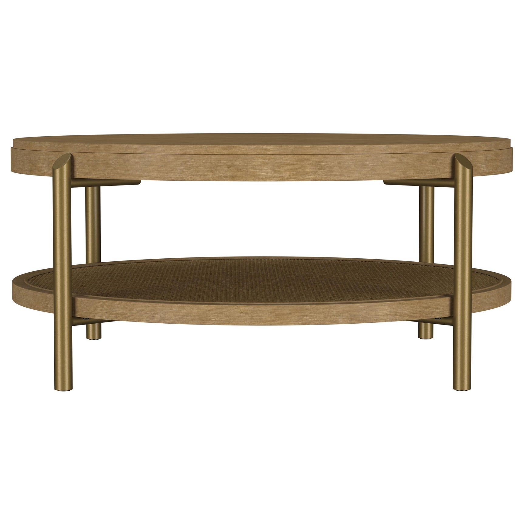 Arini Sand Wash 2-piece Round Coffee and End Table Set - Ornate Home