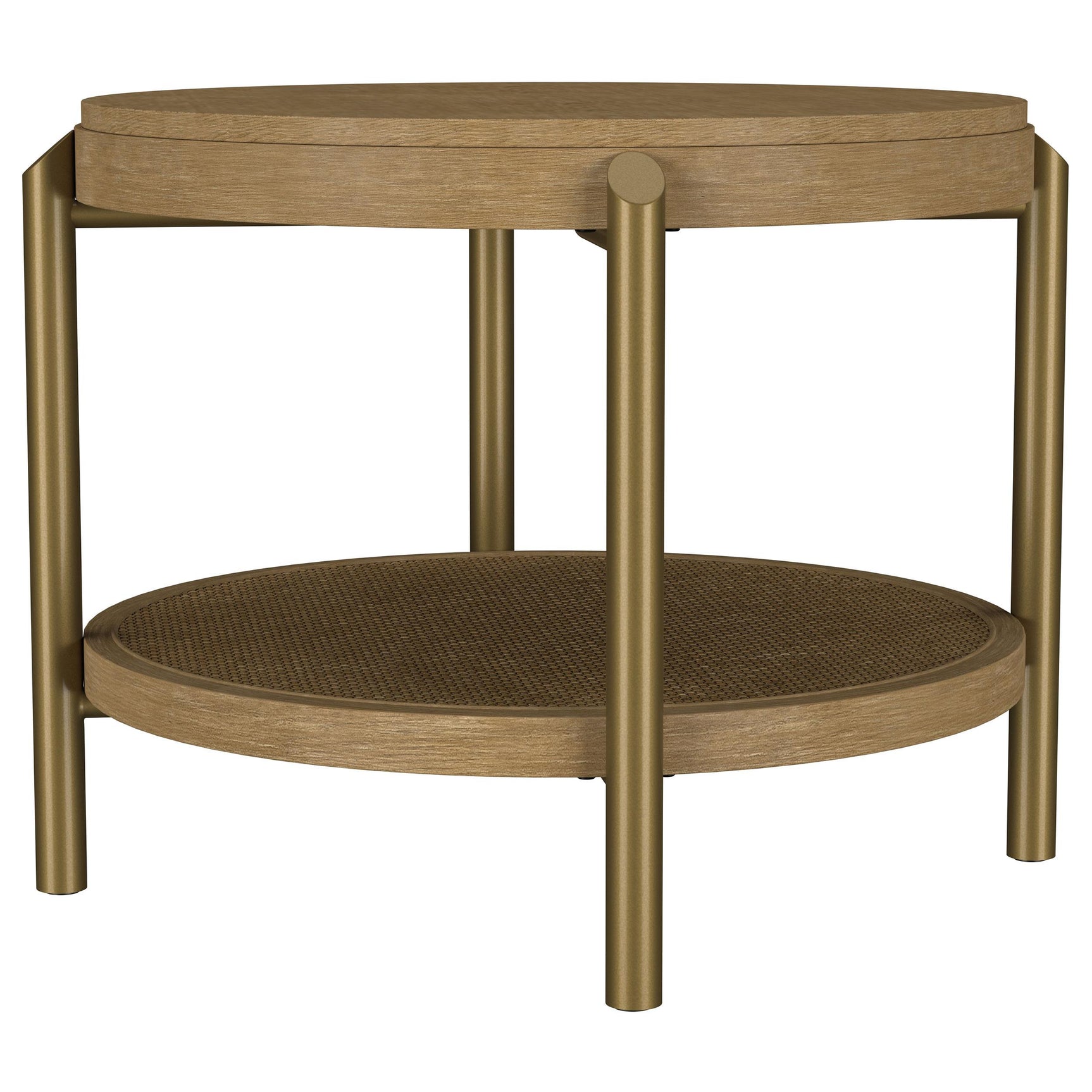 Arini Sand Wash 3-piece Round Coffee and End Table Set - Ornate Home