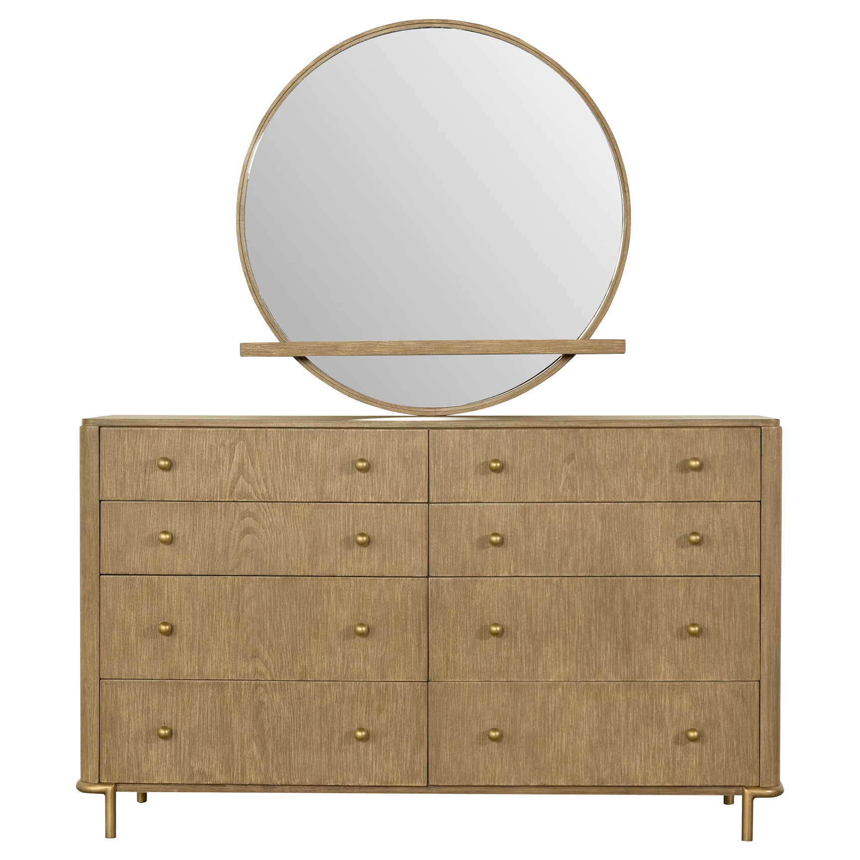 Arini Sand Wash Dresser and Mirror - Ornate Home