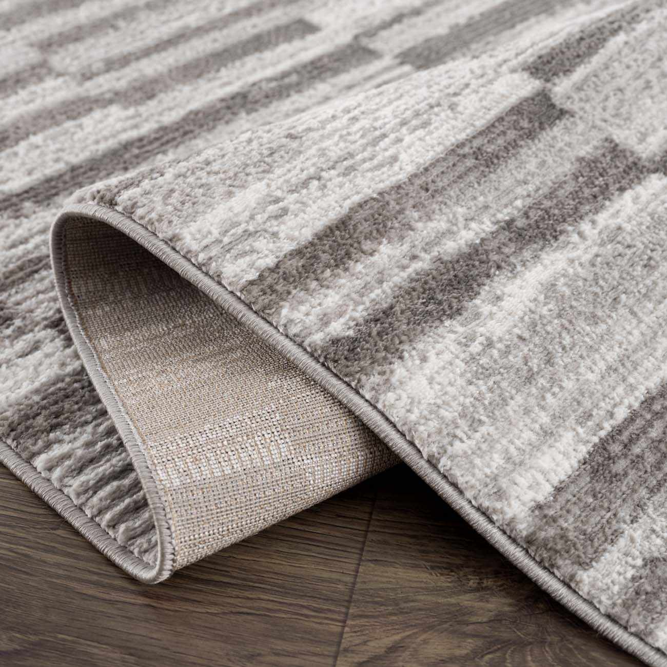 Arissa Broken-Striped Area Rug - Clearance - Ornate Home
