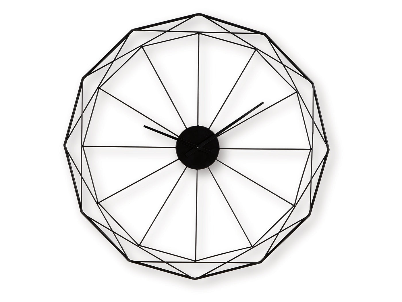 Arkthorne Black Wall Clock (Online Special Price) - Ornate Home