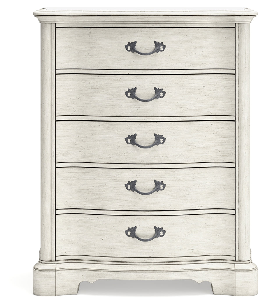 Arlendyne Antique White Chest (Online Special Price) - Ornate Home