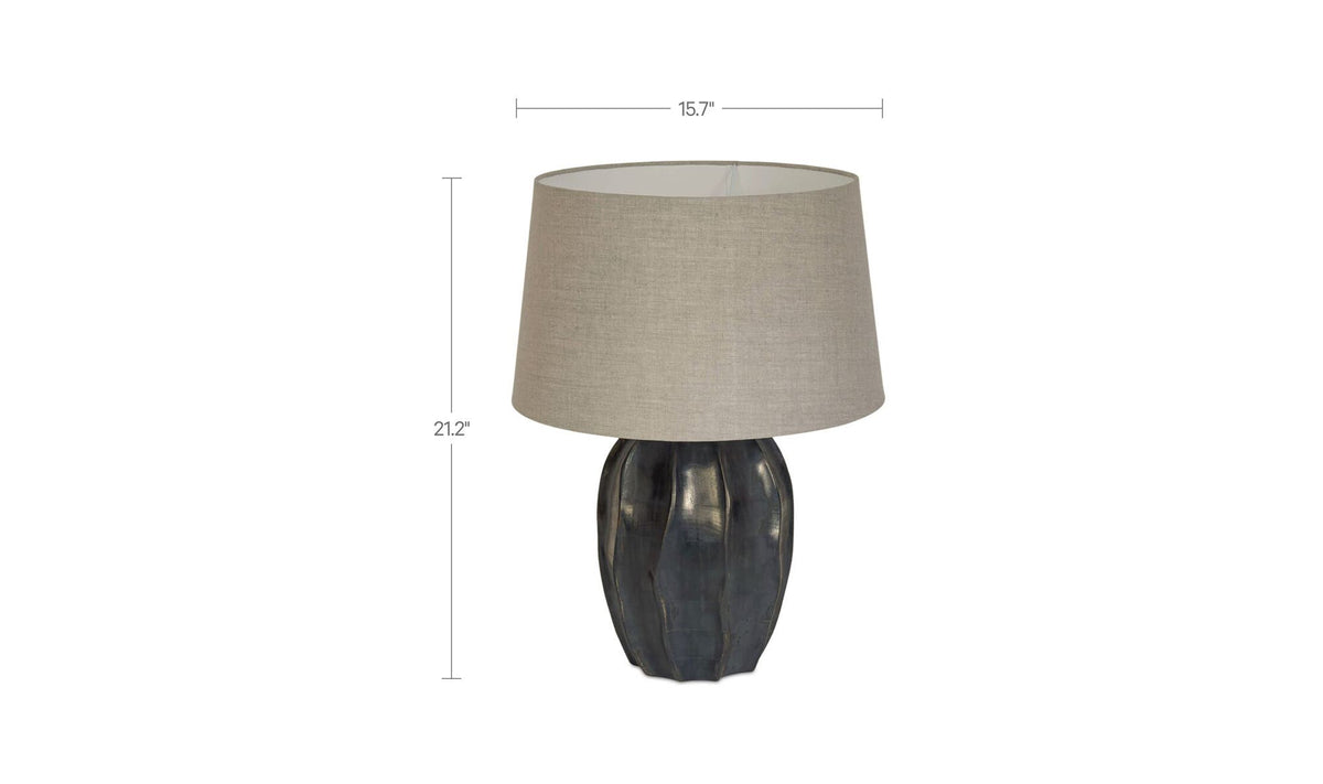 Arlon Dark Brown Table Lamp - Ornate Home