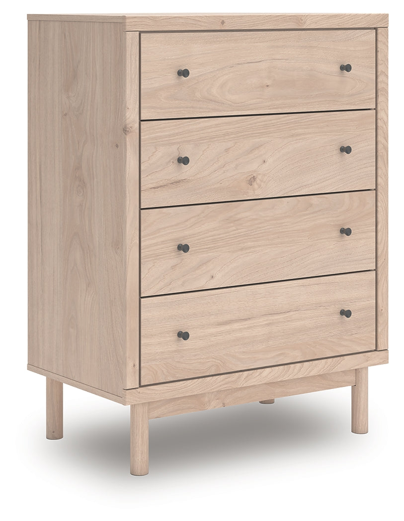Arloster Tan Four Drawer Chest (Online Special Price) - Ornate Home