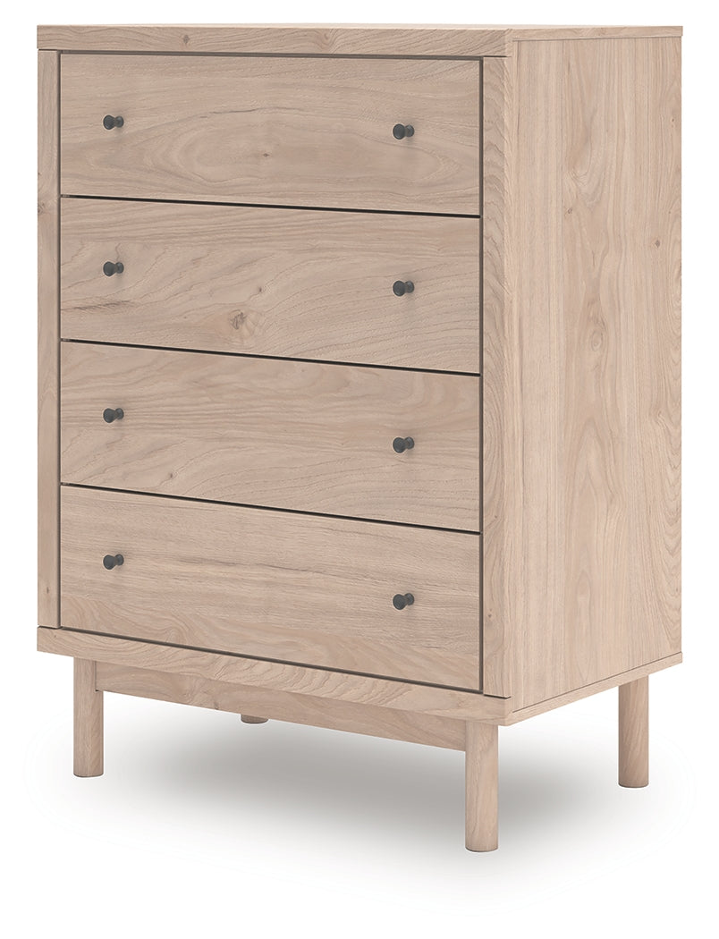 Arloster Tan Four Drawer Chest (Online Special Price) - Ornate Home