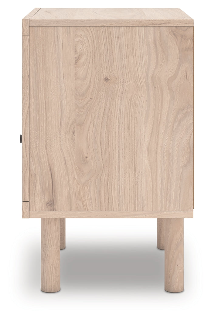 Arloster Tan One Drawer Nightstand (Online Special Price) - Ornate Home