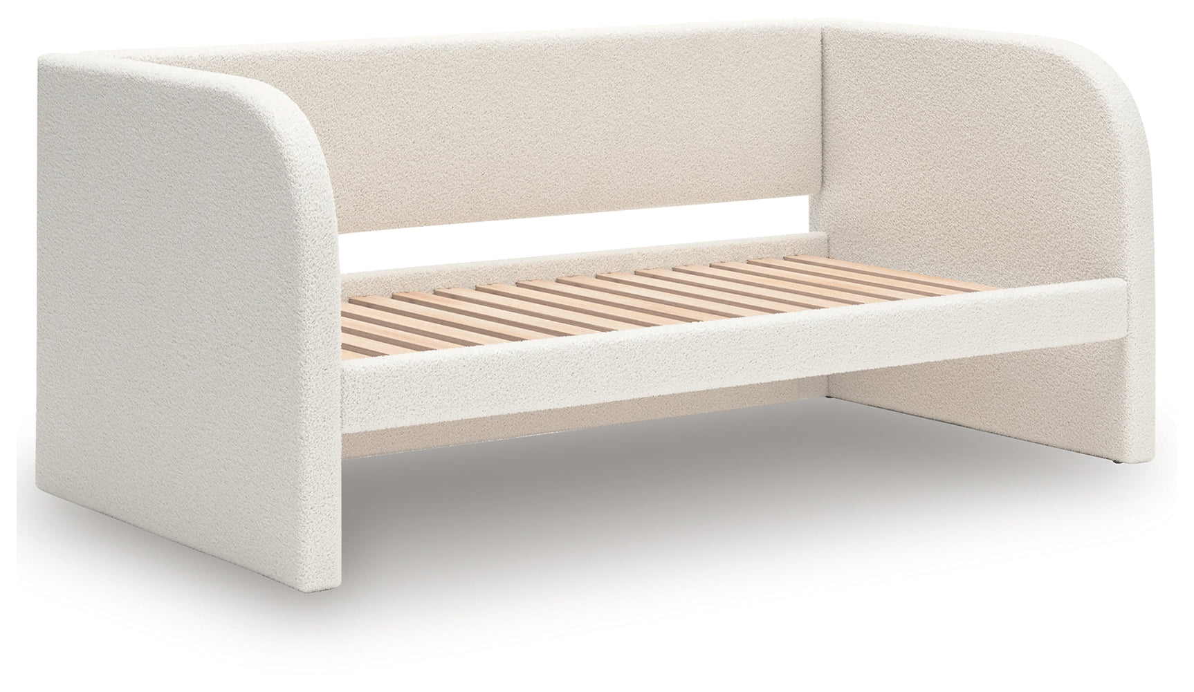 Arloster Tan/White Twin Upholstered Day Bed (Online Special Price) - Ornate Home
