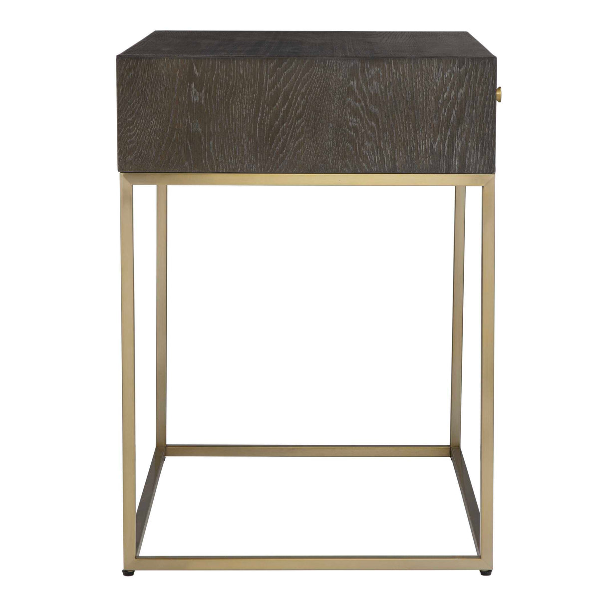 Armistead Walnut Side Table - Ornate Home