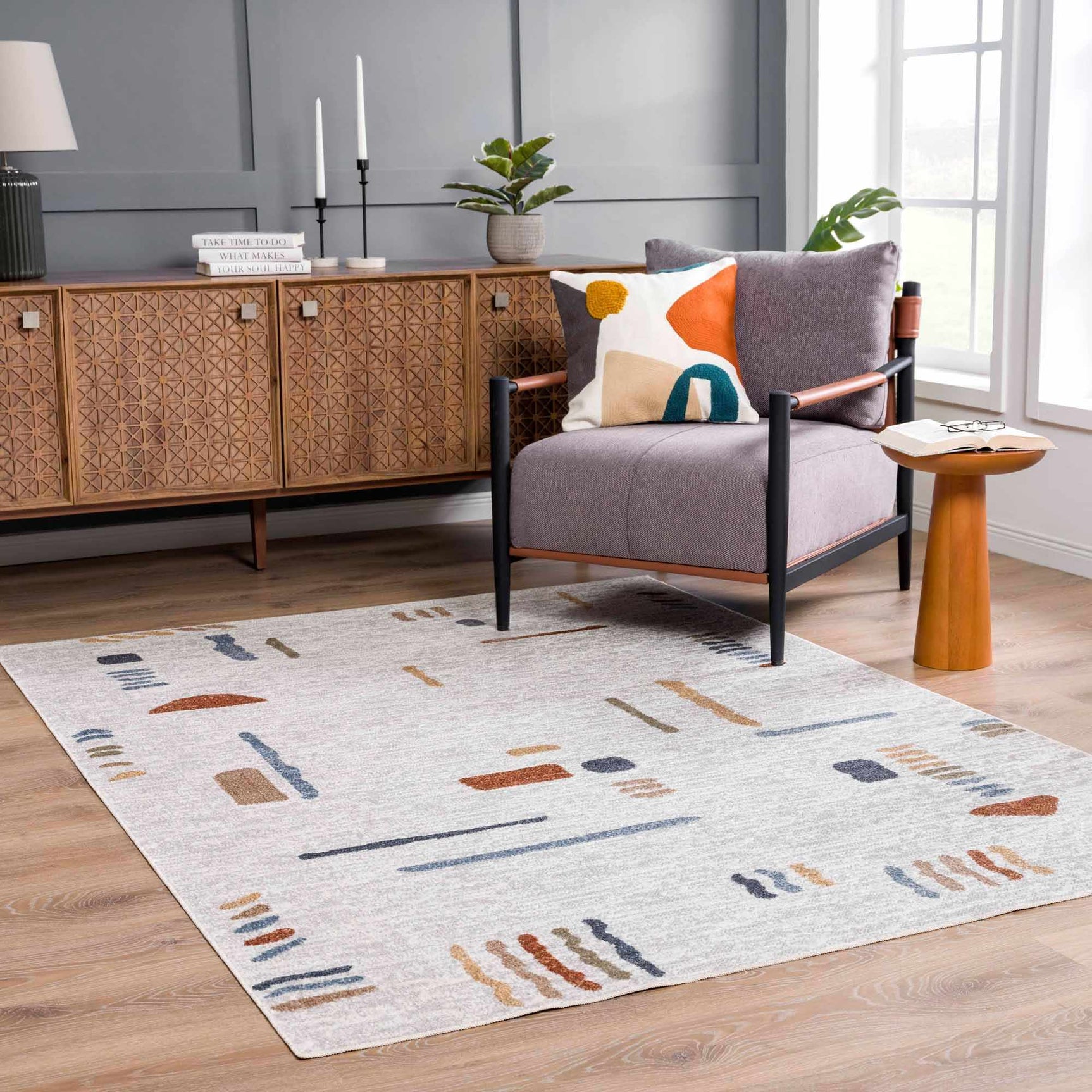 Arnon Modern Washable Rug - Ornate Home