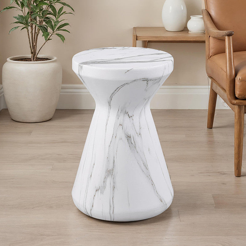 Arpino White Side Table - Ornate Home