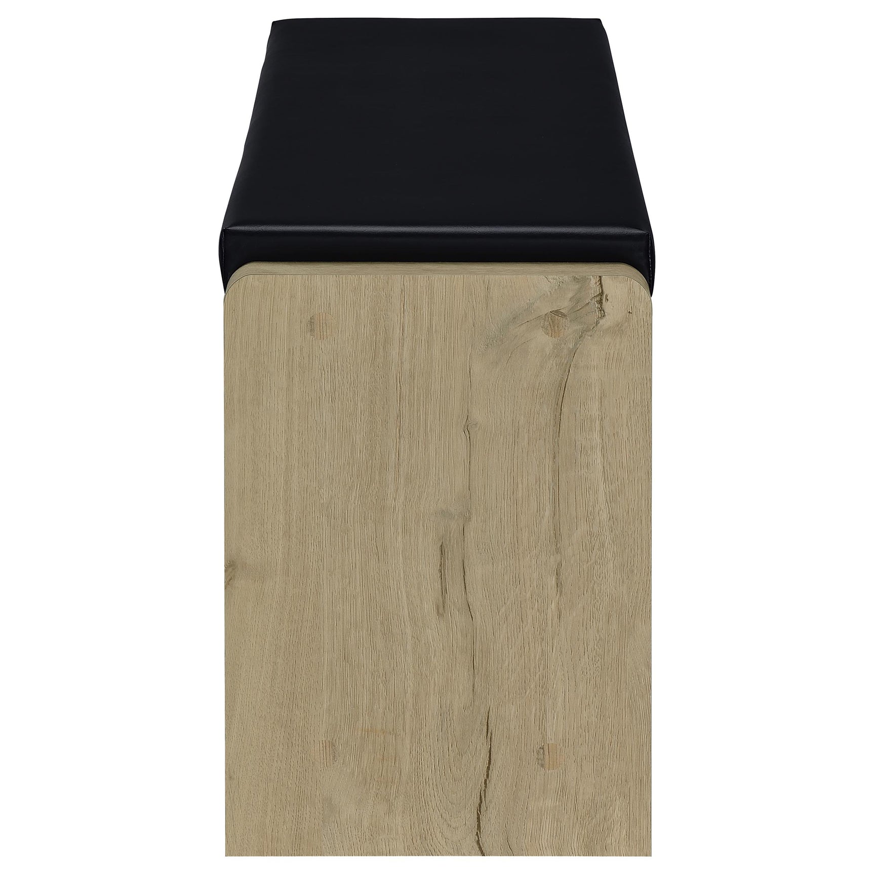 Arrington White Oak Storage Bench - Ornate Home