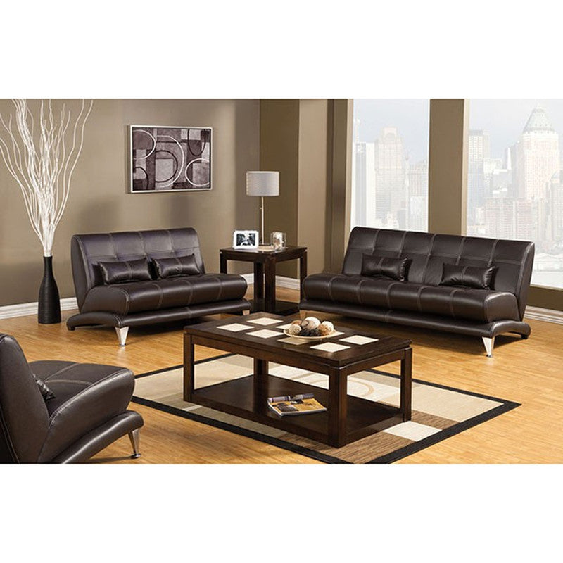 Artem Espresso Sofa - Ornate Home